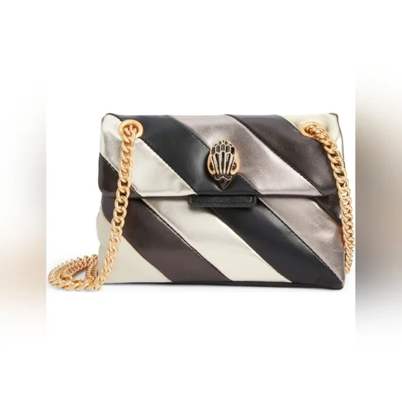 Kurt Geiger London Mini Soho Quilted Leather Shoulder Bag - Picture 2 of 12